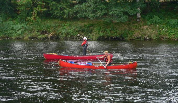River Dee canoes